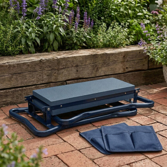 Portable Bench & Kneeler, Navy