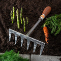 Blacksmith-Forged Hand Rake