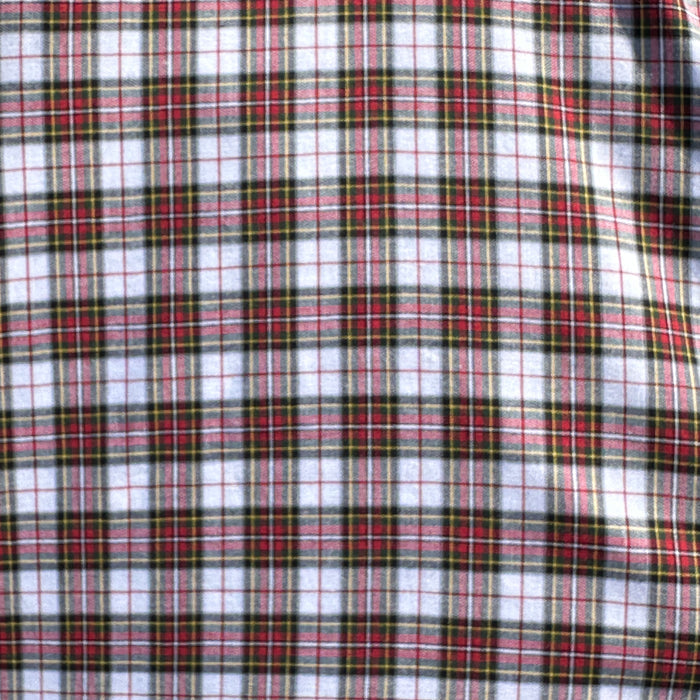 Red & White Organic Plaid - Red & White Plaid
