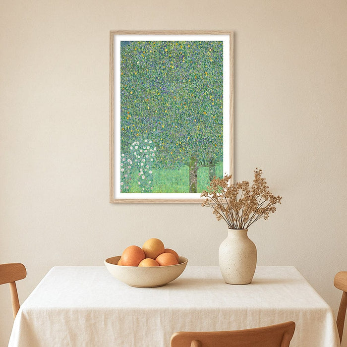 Rosebushes - Gustav Klimt Art Print from our Australian Made Wall Art collection by Profile Australia