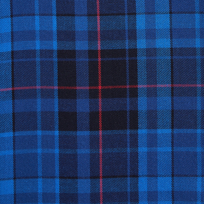 Royal Blue & Black Plaid Flannel - Royal Blue & Black Plaid