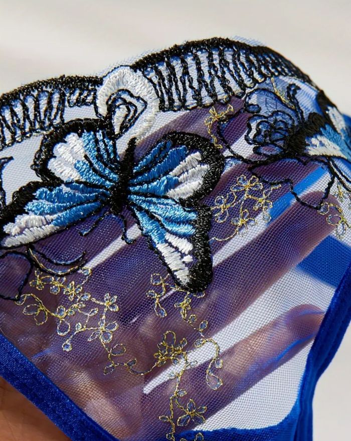 blue negligees