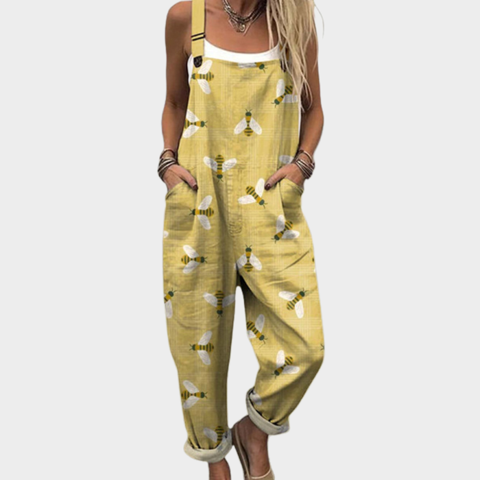 Saana – Printed Wide-Leg Jumpsuit