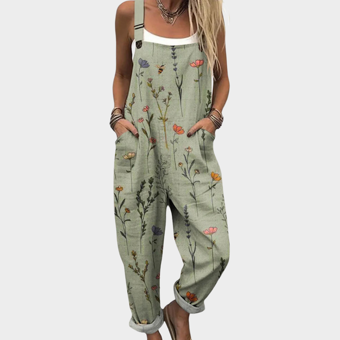 Salla – Printed Wide-Leg Jumpsuit