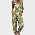 Sanni – Printed Wide-Leg Jumpsuit