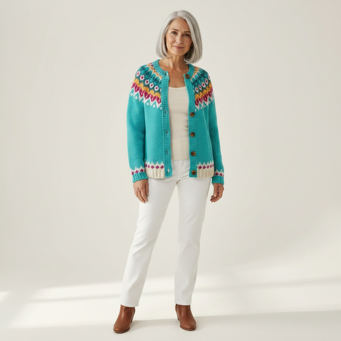 Seija - Nordic Yoke Cardigan