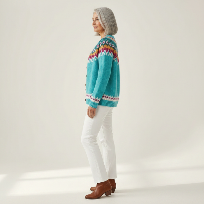 Seija - Nordic Yoke Cardigan