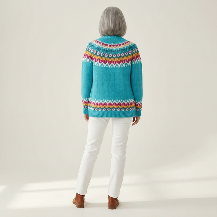 Seija - Nordic Yoke Cardigan