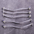Set of 5 Replacement Wicks for Victorian-Style Glass Oil Lamp