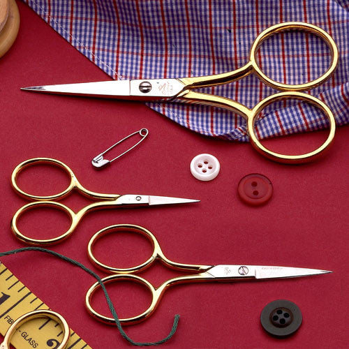 Set of Three Classic Embroidery Scissors