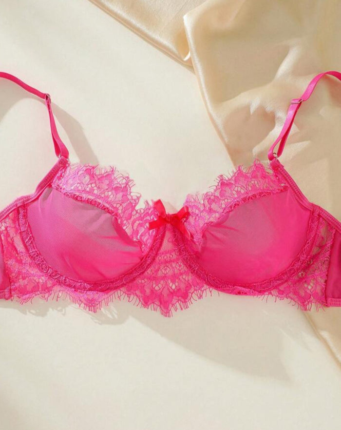 pink bra