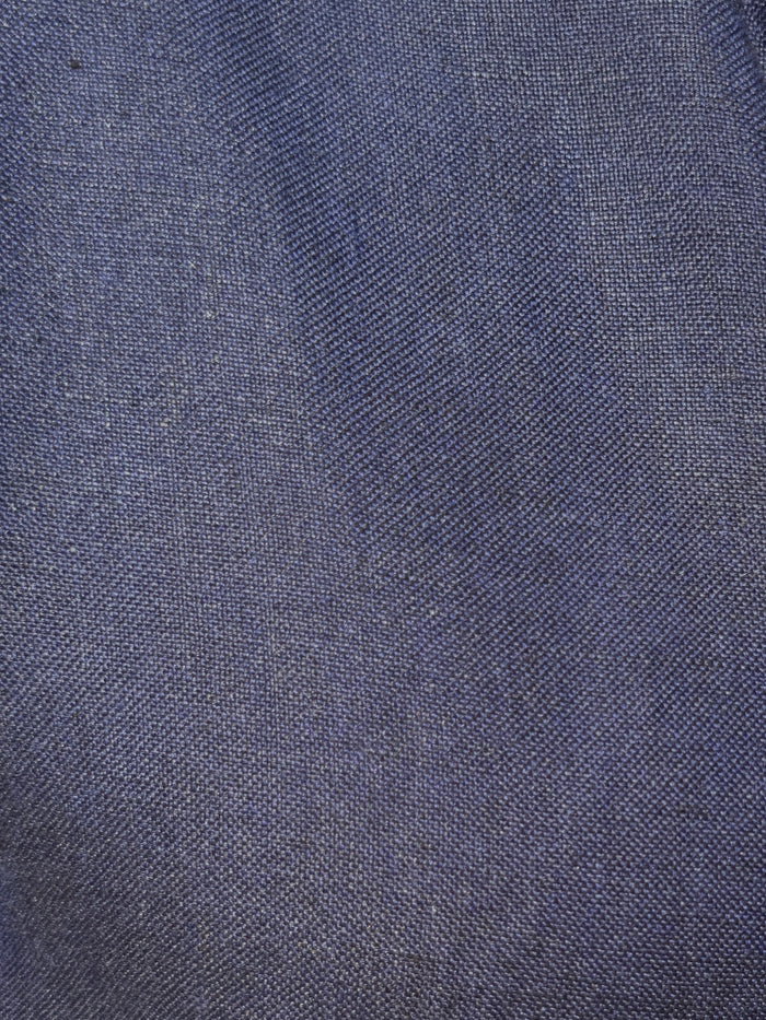 Short Sleeve 1-Pocket Robust Linen - Eclipse Navy- Small Batch #672