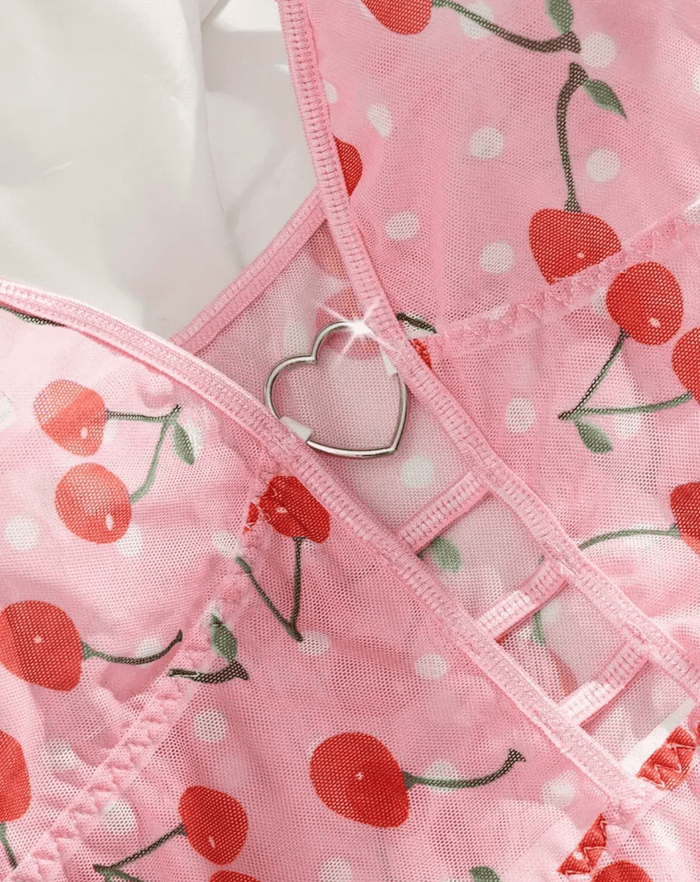 pink negligees lace
