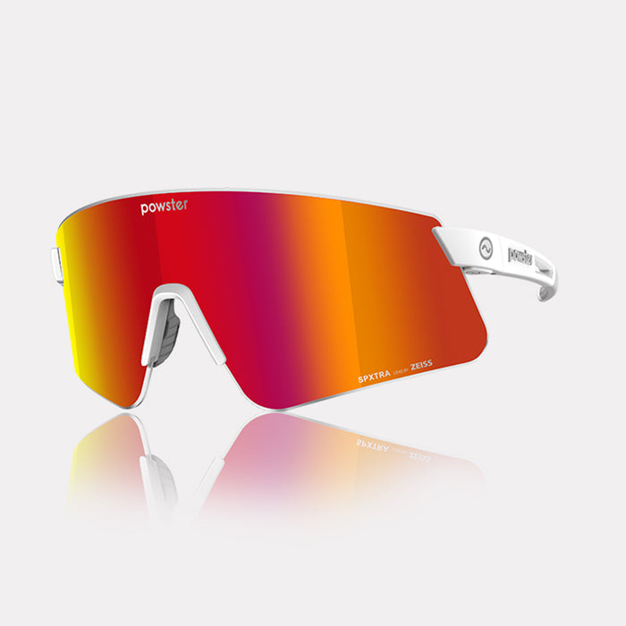 Powster Sonica Glaases Red Ion White Frame