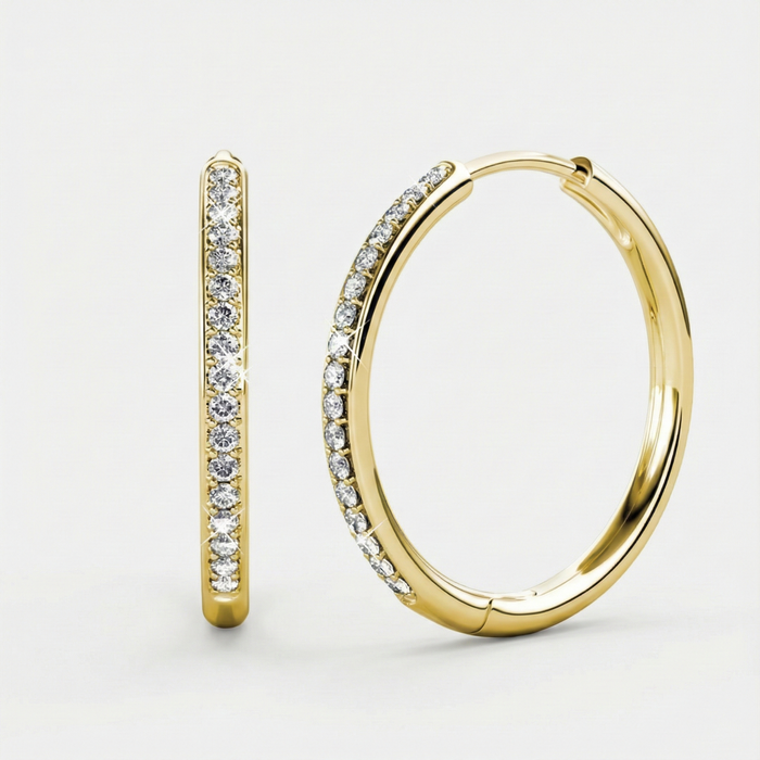 Sorel | Gold-Plated Pavé Earrings