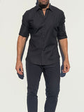 Stretch Royal Oxford - Black