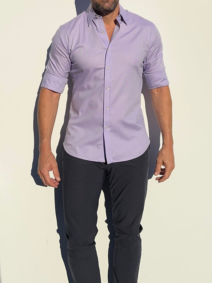 Stretch Royal Oxford - Lavender