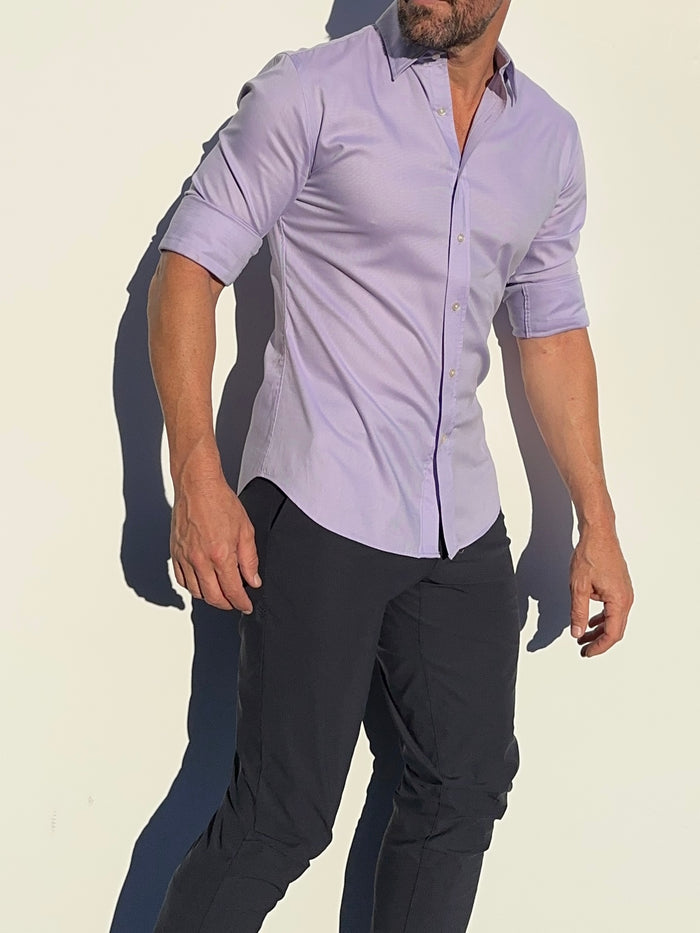 Stretch Royal Oxford - Lavender