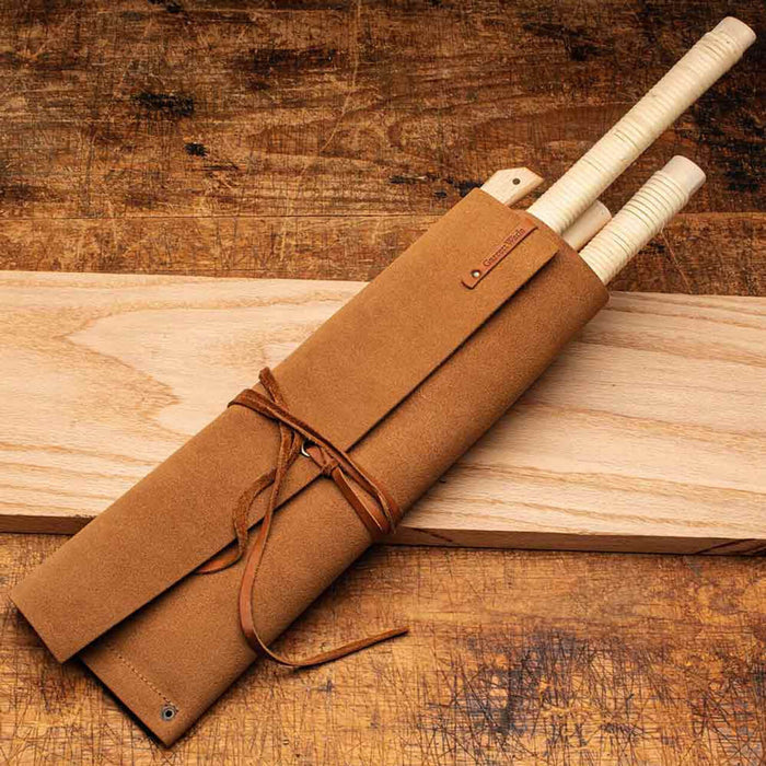 Suede Leather Ryoba Saw Case