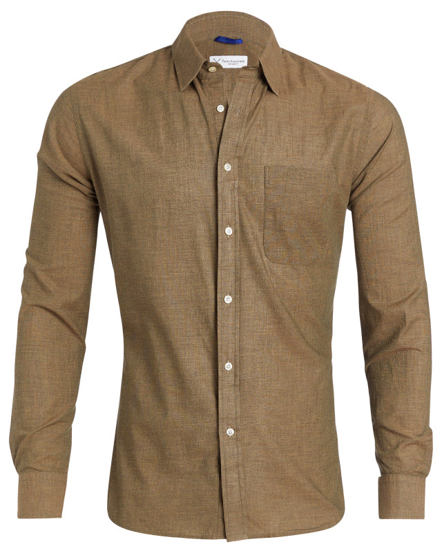 Super Lightweight Cotton- Long Sleeve - Desert Green