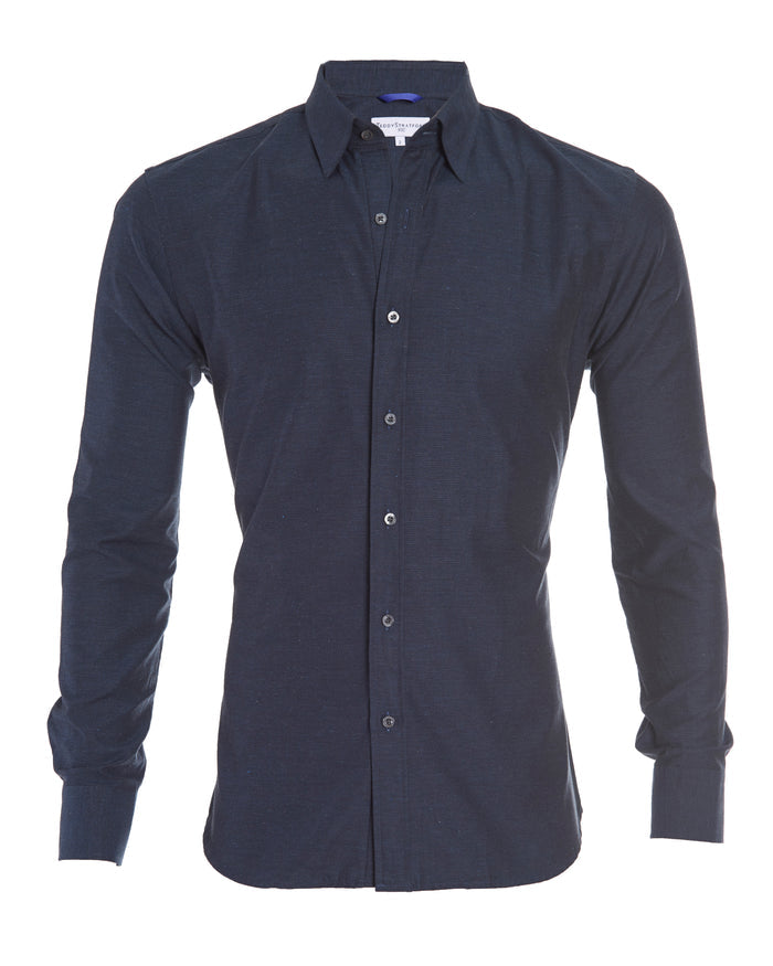 Super Lightweight Cotton- Long Sleeve - Navy