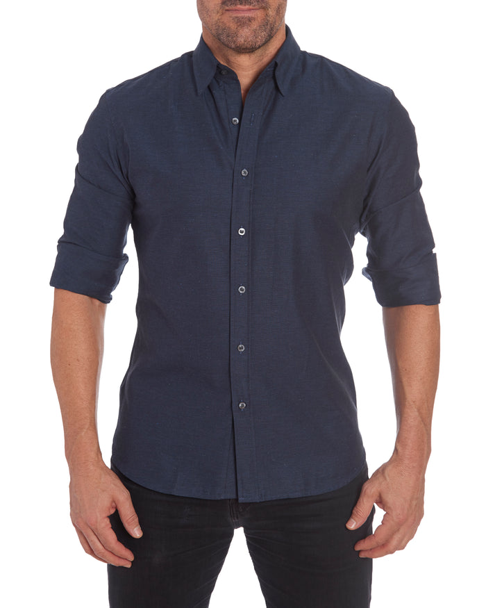 Super Lightweight Cotton- Long Sleeve - Navy