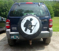 Take A Hike Tire Cover