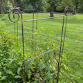 Tall  47” High Iron Garden Hurdles , Set of 4