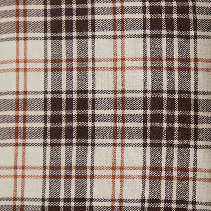 Tan & Brown Plaid Flannel - Tan & Brown