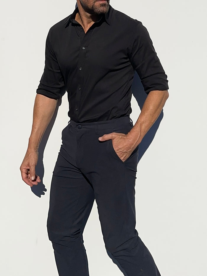 The After-Dark Twill - Black Twill
