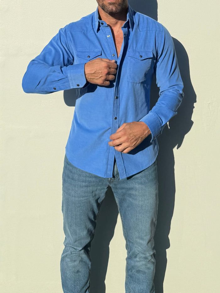 The Corduroy Western - Bright Sky Blue