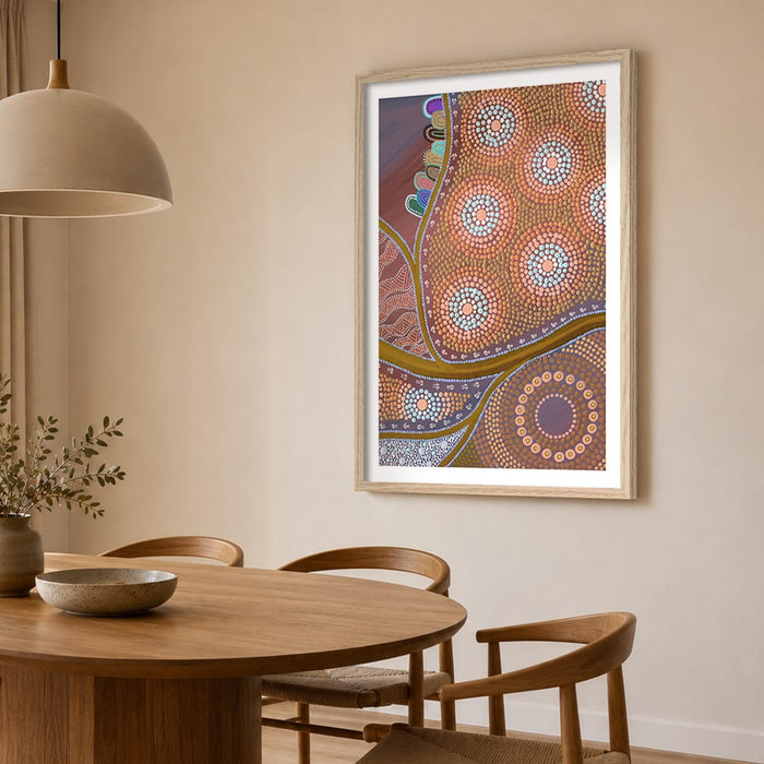 The Current of Life Part 2 Wall Art Print by Lee Hampton from our Australian Made Framed Wall Art, Prints & Posters collection by Profile Australia
