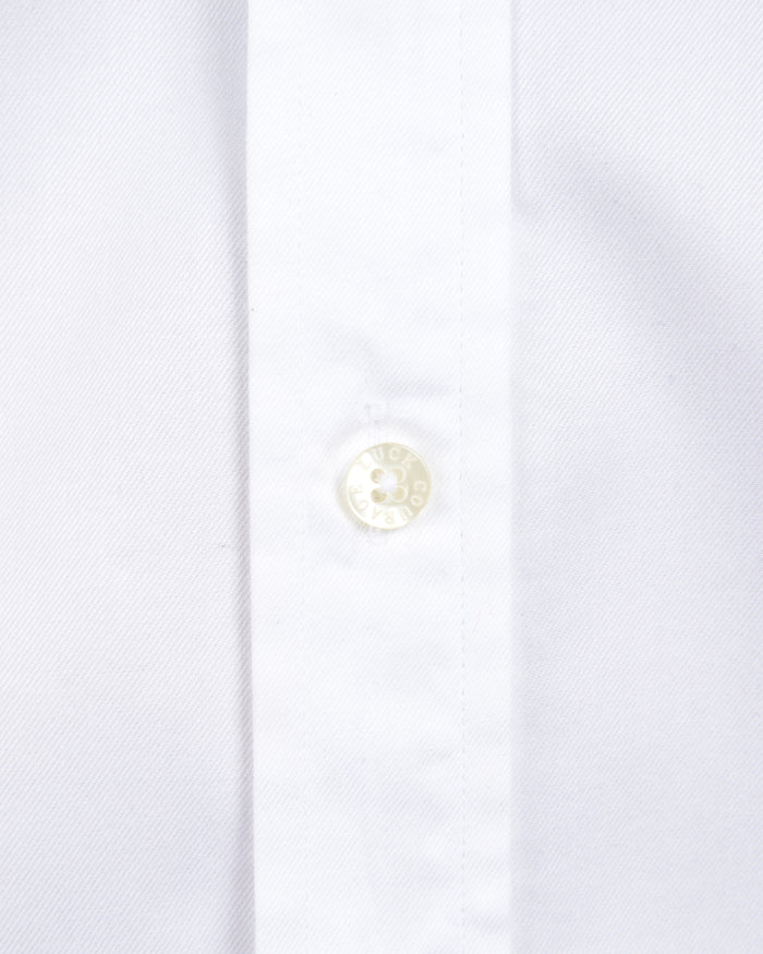 The Gabardine Dress Twill - White Gabardine