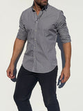 The Gingham Poplin - Black Gingham Poplin