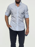 The Gingham Poplin - Light Blue Gingham Poplin