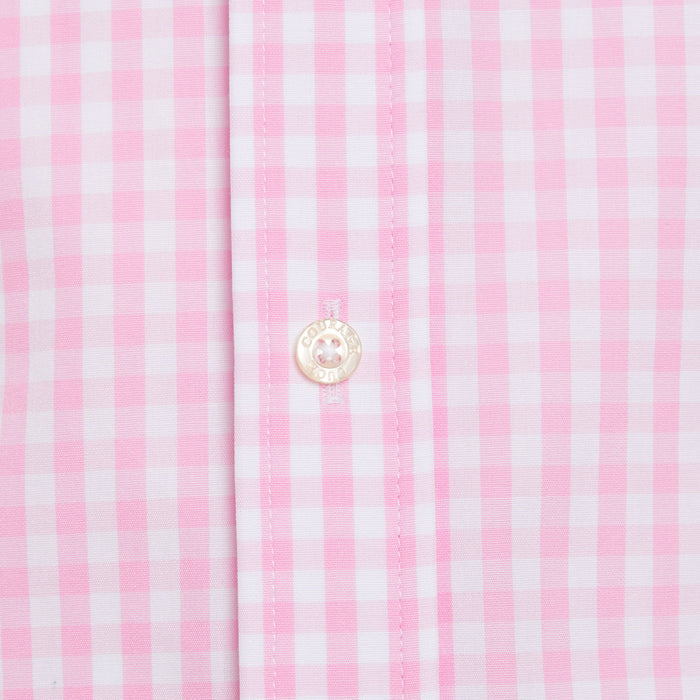 The Gingham Poplin - Pink Gingham Poplin