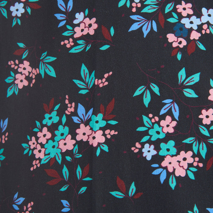 The Hanging Gardens Party Shirt - Hanging Flowers on Navy