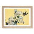 A4 (21 x 29.7cm) / Natural Oak Frame / White Border