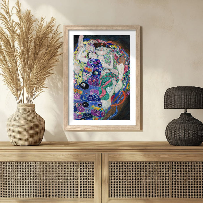 The Maiden - Gustav Klimt Art Print from our Australian Made Wall Art collection by Profile Australia