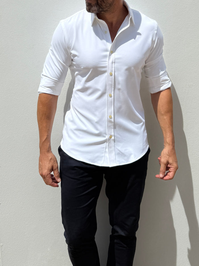The Nomad Travel Shirt - White