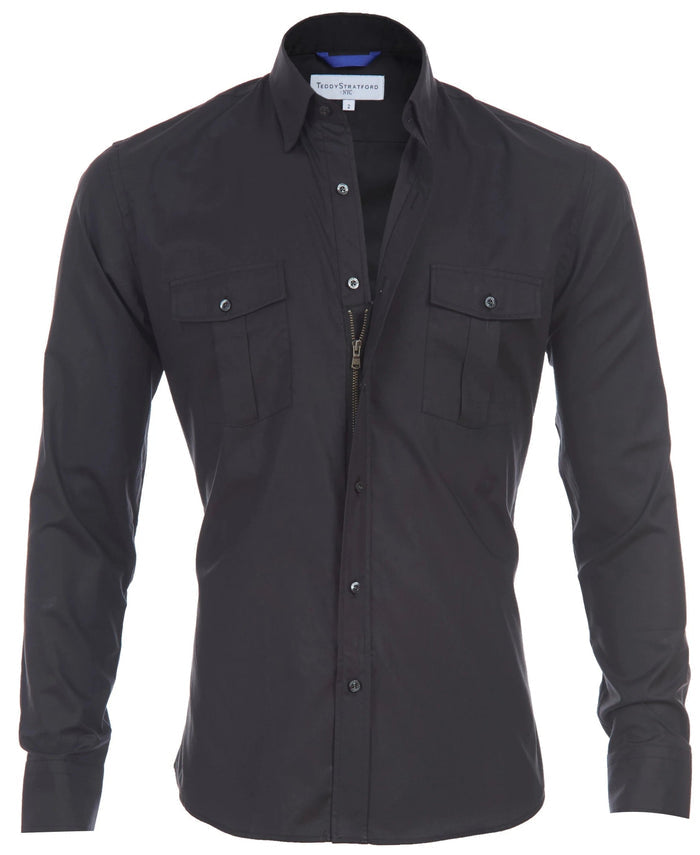 The NYTD Two-Pocket Twill - Black