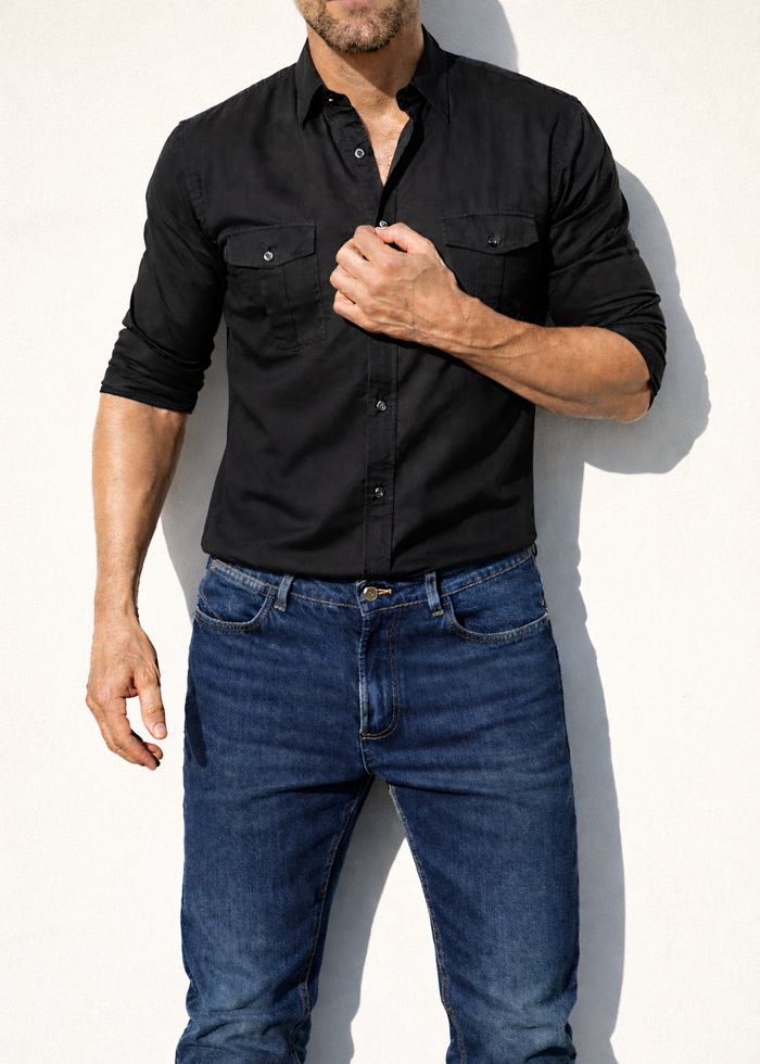 The NYTD Two-Pocket Twill - Black