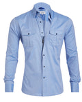 The NYTD Two-Pocket Twill - Polar Blue