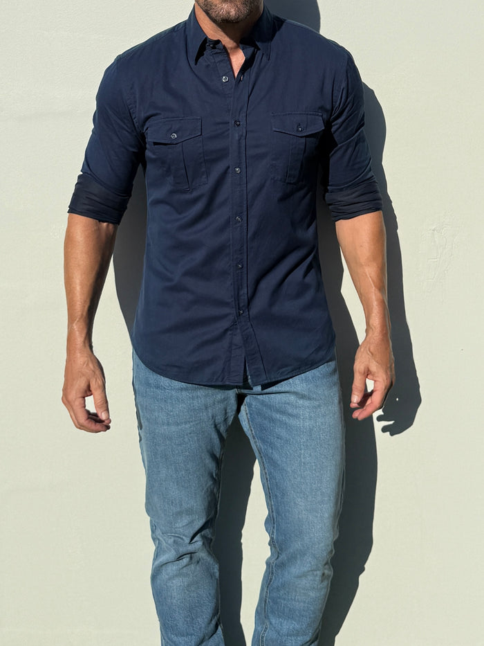 The NYTD Two-Pocket Twill - The NYTD Blue