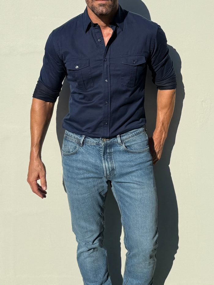 The NYTD Two-Pocket Twill - The NYTD Blue