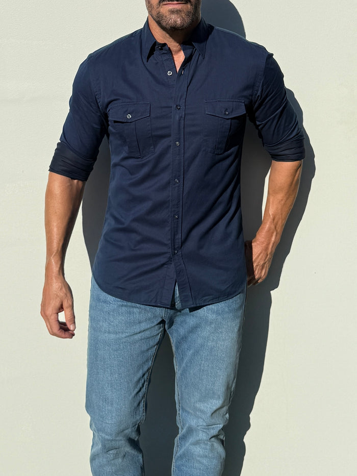 The NYTD Two-Pocket Twill - The NYTD Blue