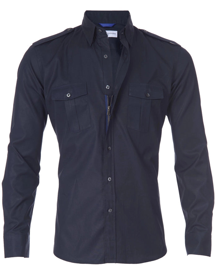 The Pilot Shirt - Navy