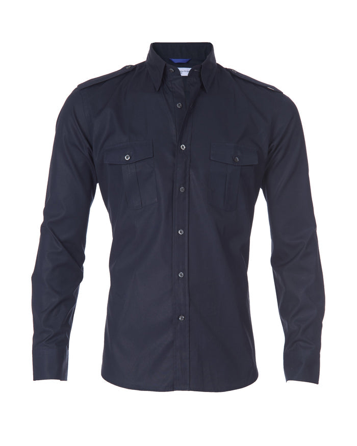 The Pilot Shirt - Navy