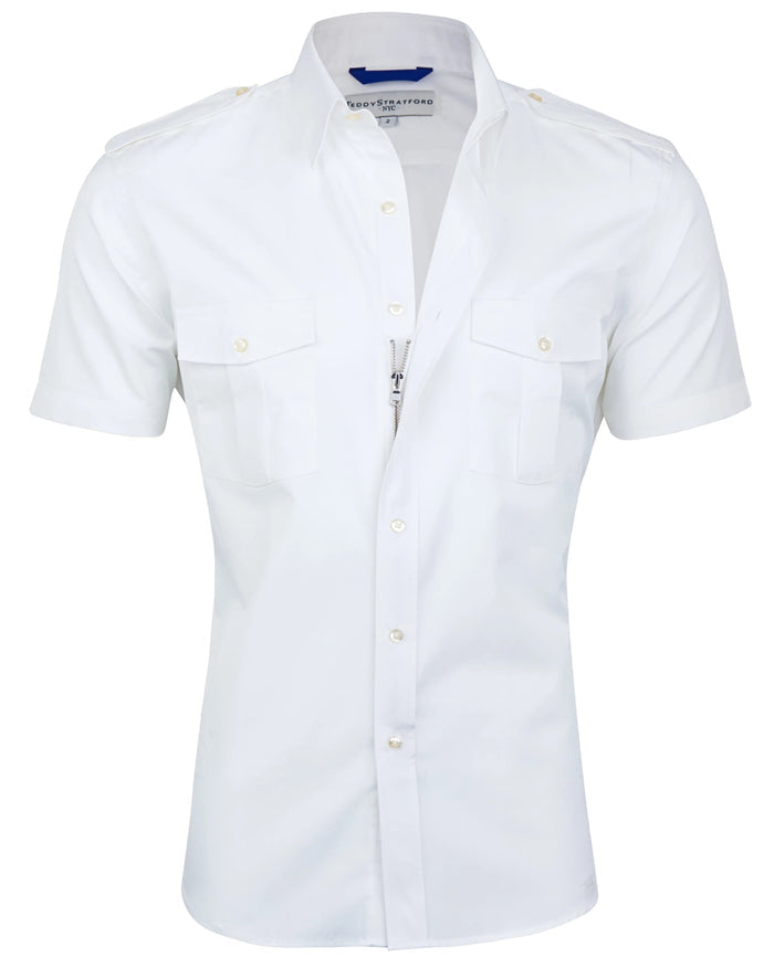 The Pilot Shirt - White