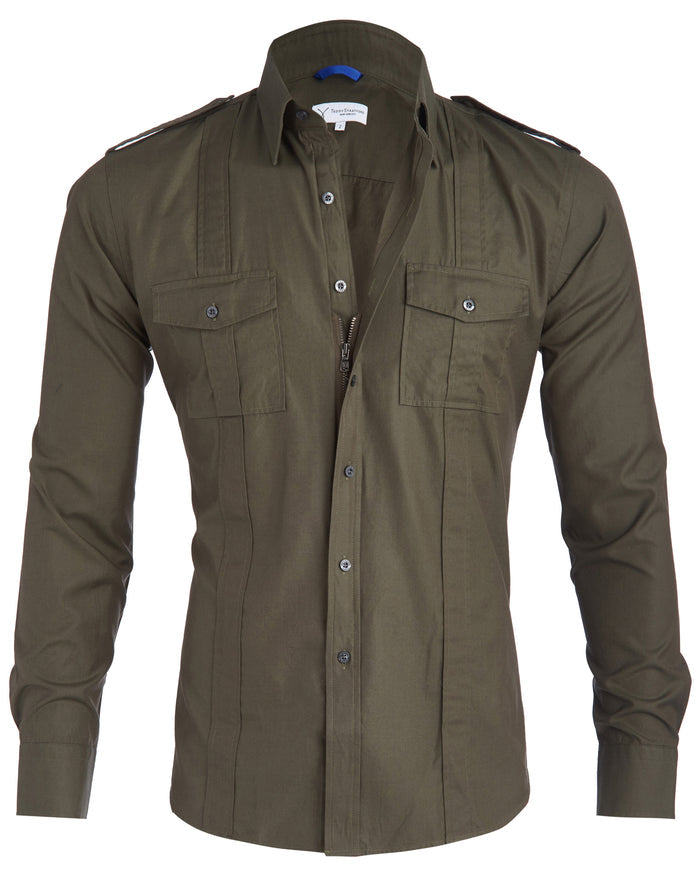 The Raider Shirt - Dark Olive